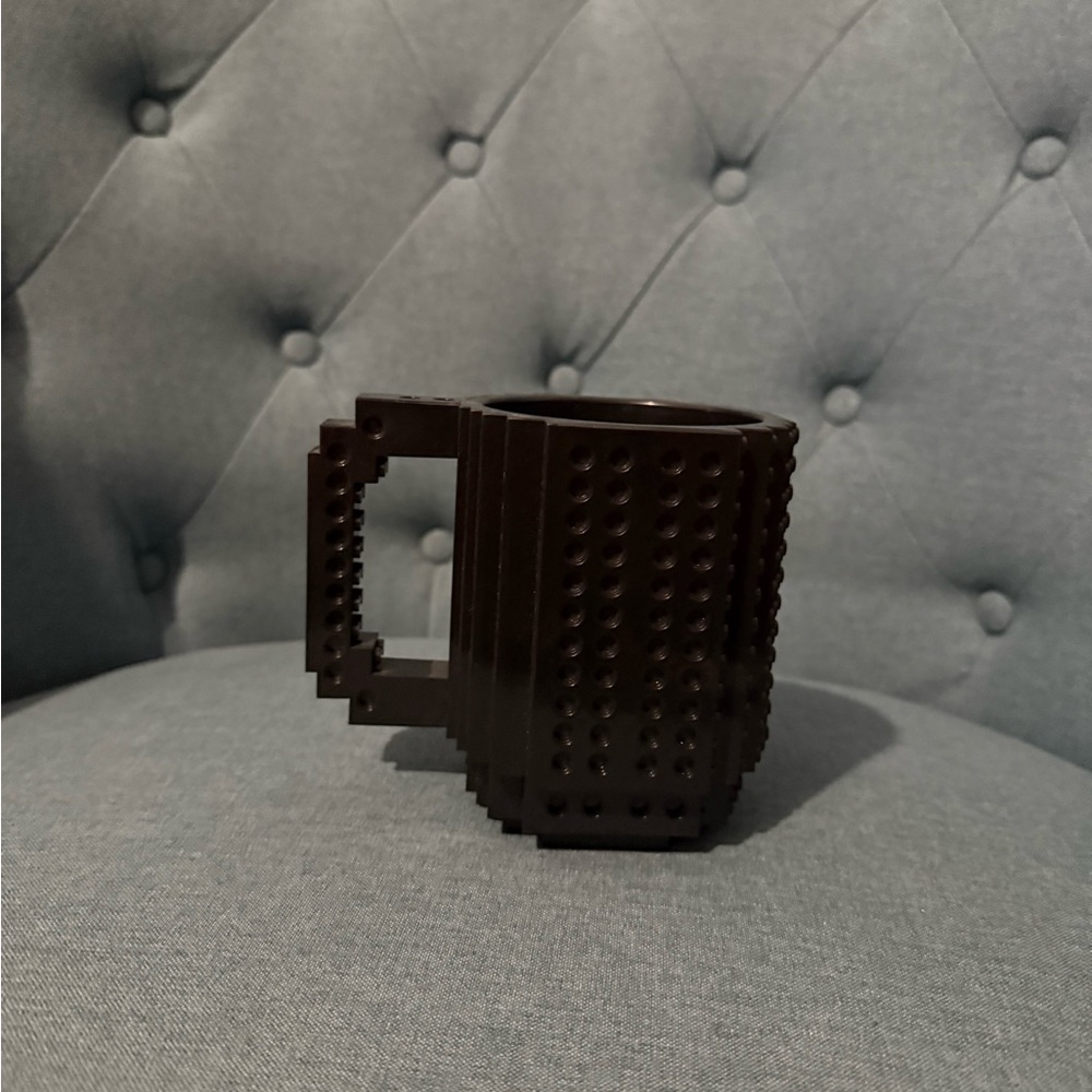 Creative Black Building Block Mug